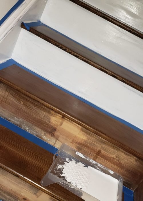 Stair treads reifinishing and flooring